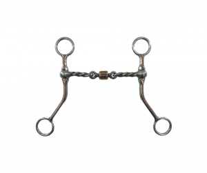 Copper Roller Twisted Soft Shank Bit