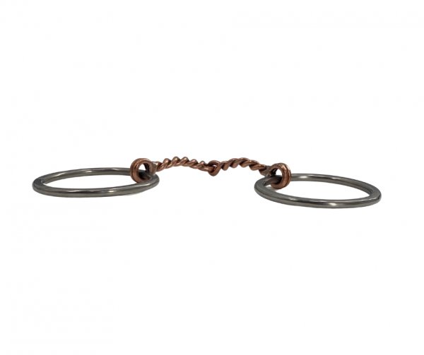 Curved Copper Twisted Snaffle - Image 2