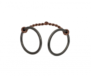 Curved Copper Twisted Snaffle