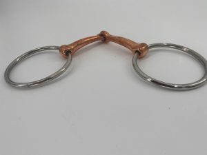 Smooth Copper Snaffle
