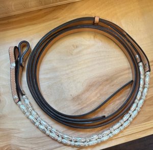 Weighted Silver Ferrule Reins