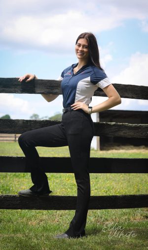 Women's Four-Way Stretch Jods Black Extra Long