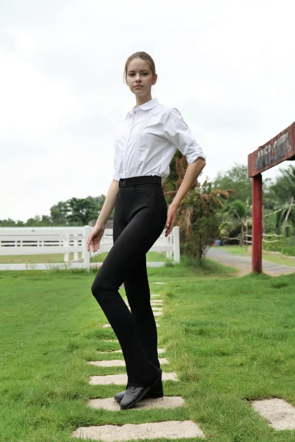 Women's Four-Way Stretch Jods Black Regular - Image 3